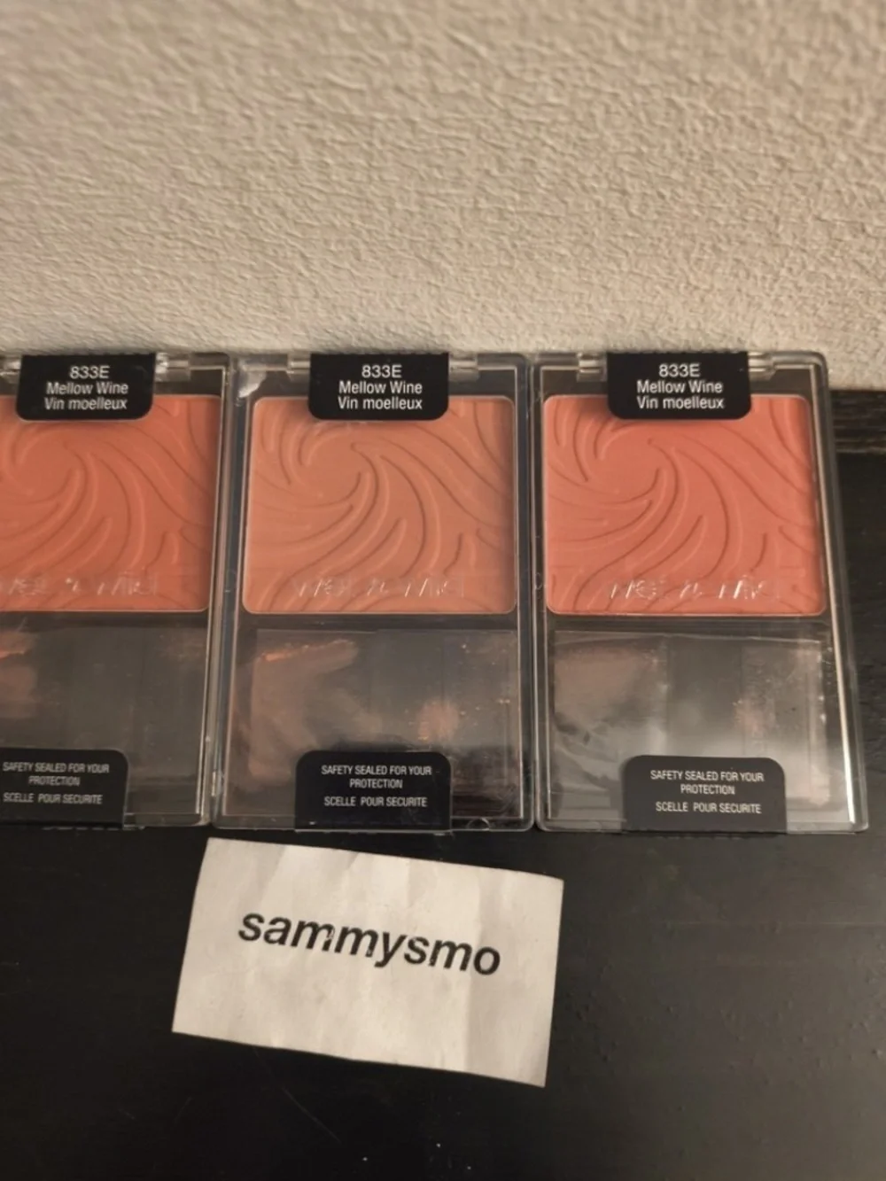 Wet N Wild Coloricon Blush Mellow Wine 833E Sealed x3 discontinued